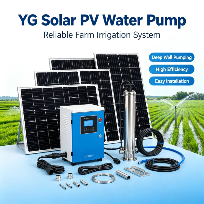 Customized Solar Water Pump With Brushless Motor Mppt Controller For Agriculture Irrigation Off Grid Farm Use