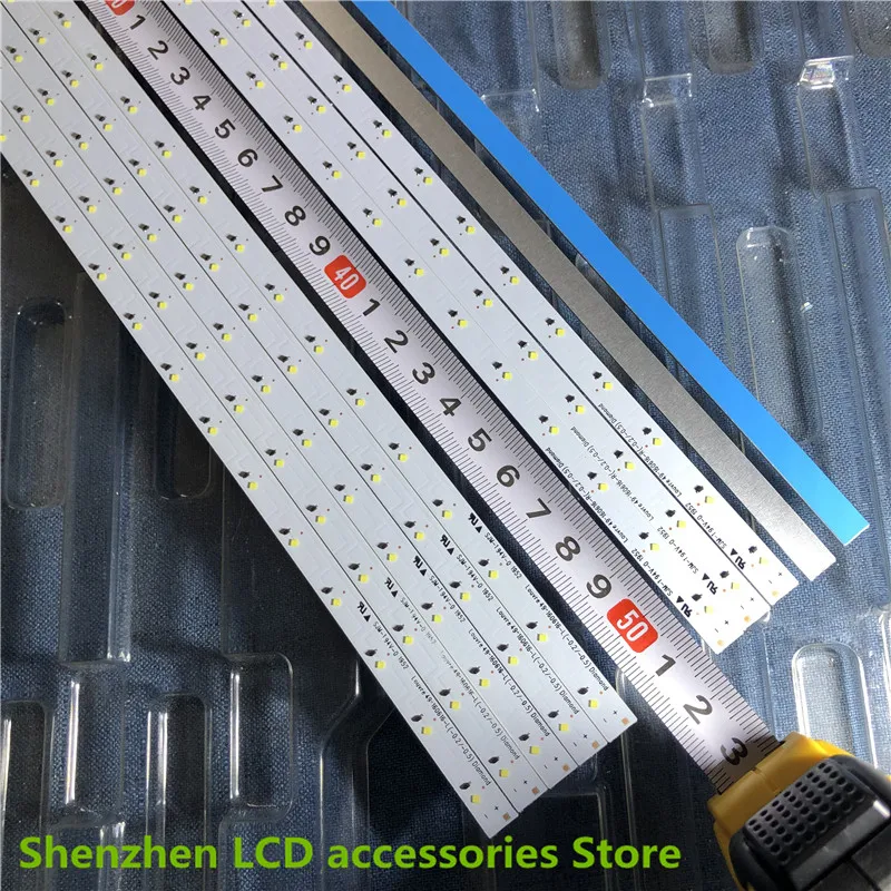 LED قطاع ل اللوفر 49 "UN49K5300 UE49K5100 UA49K5300 BN95-03721A BN96-39731A 31LED 514 مللي متر يسار + يمين