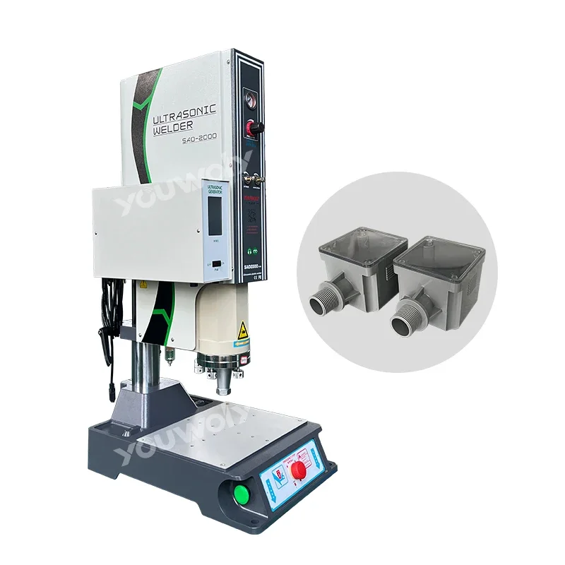 CE Certified Digital Intelligent Ultrasonic Plastic Welding Machine, Ultrasonic Welder for Charger & Current Transformer Welding