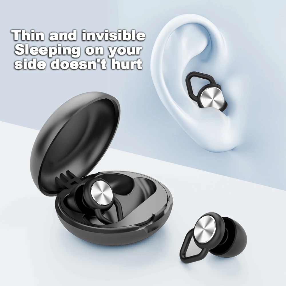 XYM High-Fidelity Music Festival Noise-Canceling Earplugs Soft Washable Silicone Earplugs for Sleeping  Noise Reducing