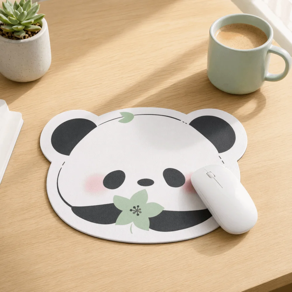 Anti-slip Cute Animals Mouse Pad Waterproof Stain Resistant Cartoon Mouse Mat Thickened Comfortable Girls Mousepad Laptop Setup