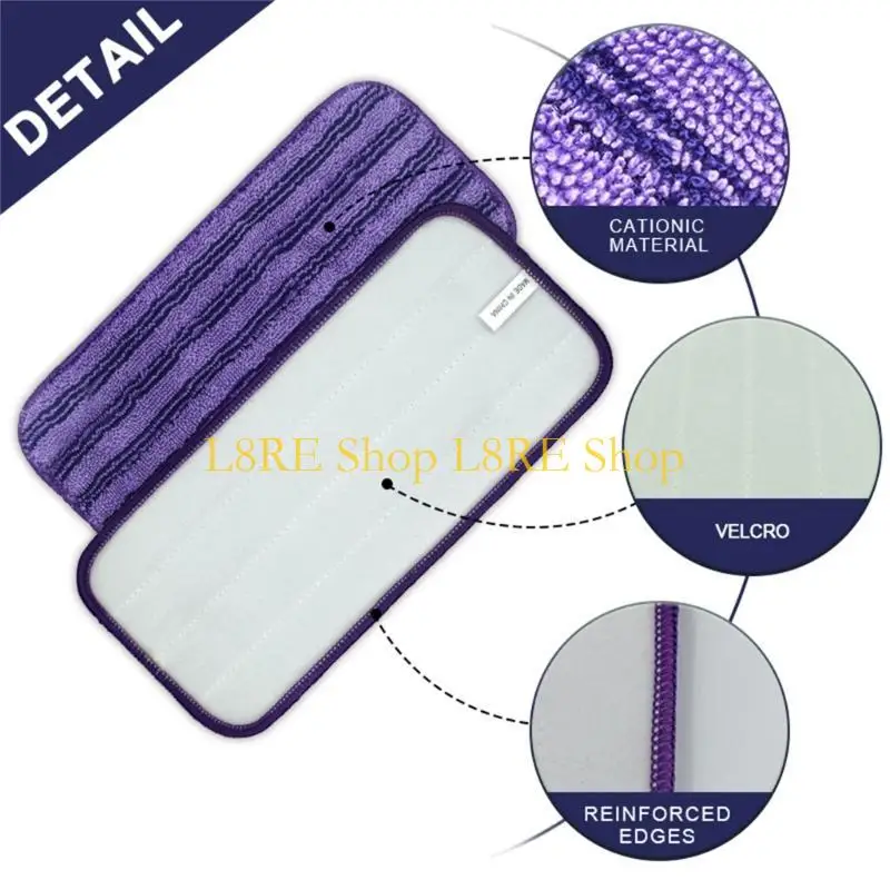L8RE 6PCS MOP REUCULÍVEL PADS MOLOS SWIFFERWET PADS molhadas RECILIO