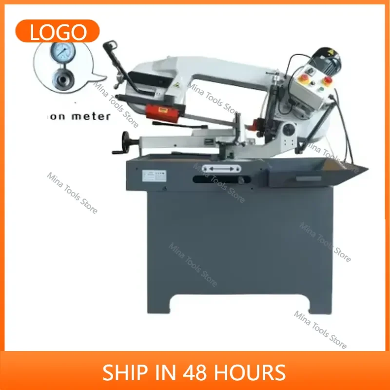 Cnc Automatic Angle Cutting Bandsaw Metal G5025 Rotary Band Saw Machine