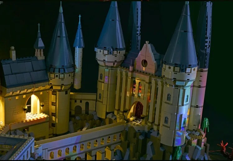 No Bricks LED Light Kit for Hogwarts Castle 71043