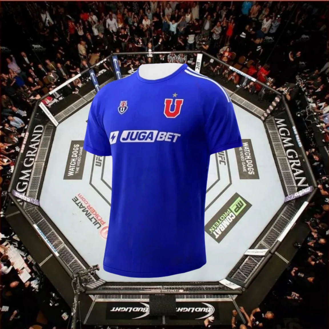 

Breathable Chile University Home Jersey 3D T-shirt Men's Comfortable Quick Drying Oversized Short Sleeved Motorcycle Suit