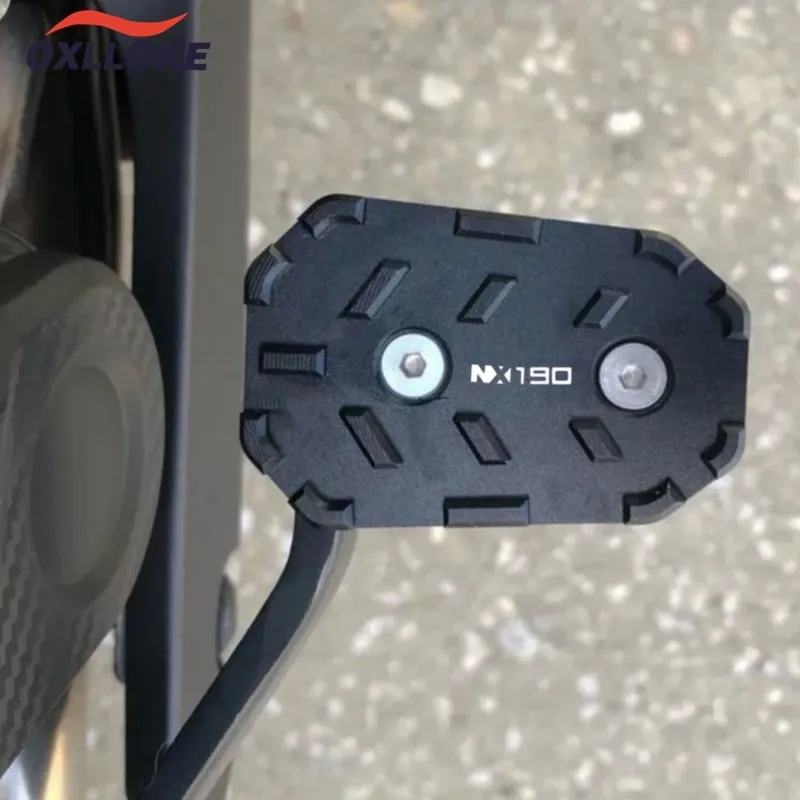 Motorcycle Accessories For Honda NX190 CB190X 2024 2025 2026 CB 190X NX 190 Kickstand Side Stand Enlarger Extension Plate Pad
