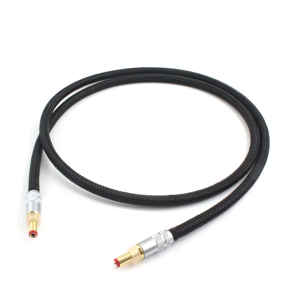 

OYAIDE DC2.1/DC2.5 Hifi DC output power cable wire line 6N OCC custom DC line 1.35 1.7 voltage stabilized male p