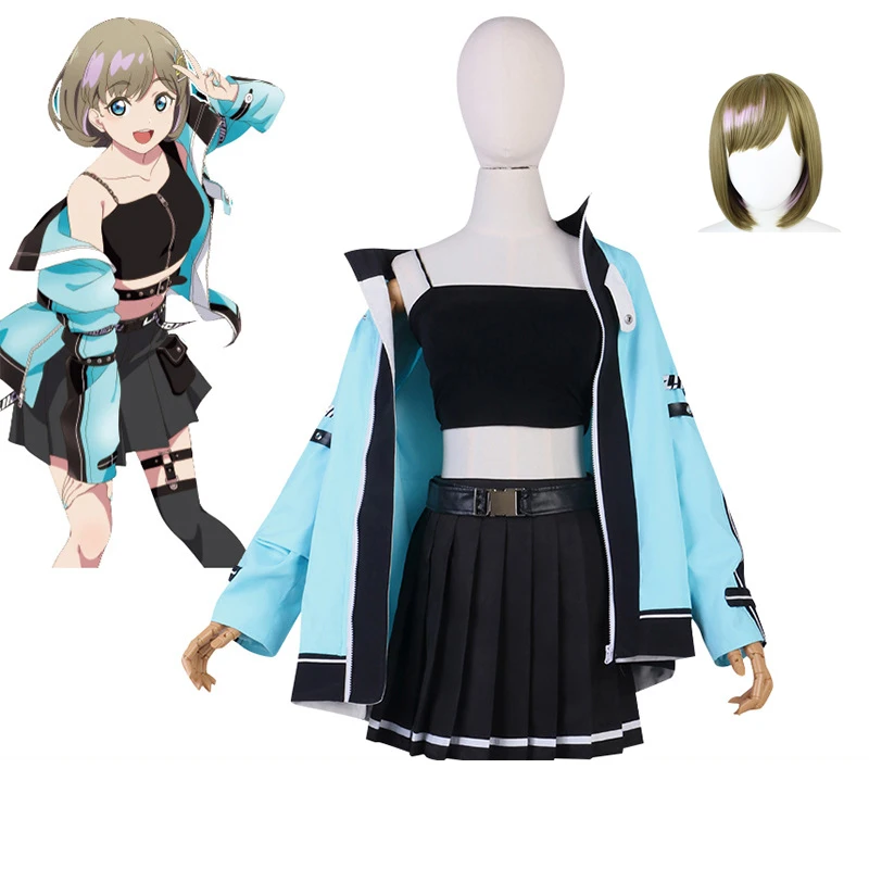 

LoveLive!SuperStar!! Liella! Tang Keke Daily Wear Coat Uniform Cosplay Costume Halloween Outfit For Women Girls S-3XL