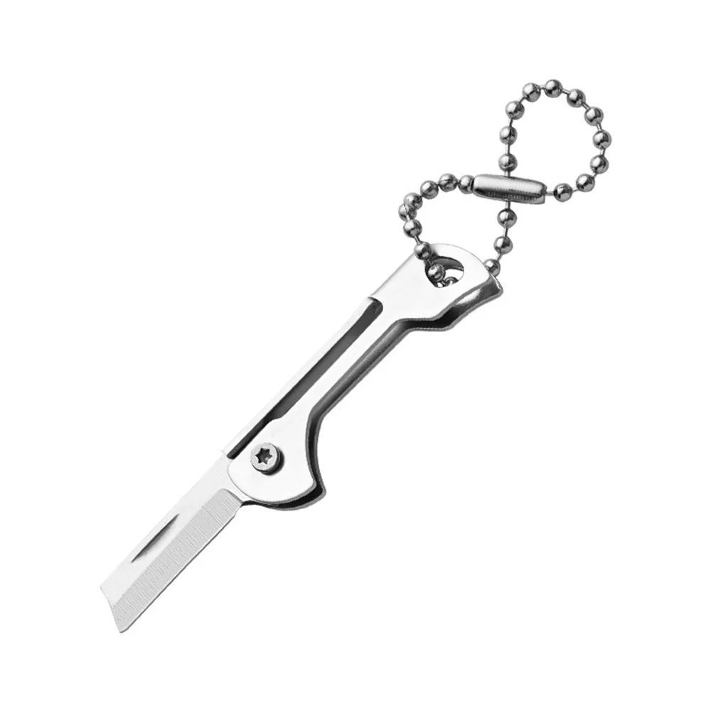 Mini Knife Small Pocket Knife Self-Defense Knife Sharp For Backpacking Everyday Carry Keychains