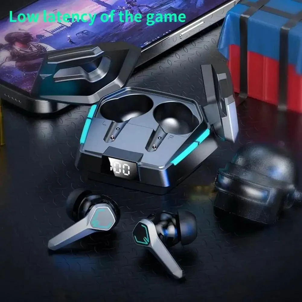 

JX10 Wireless Earphones HiFi 5.3 Zero Delay Esports Game Headset Headphones Earbuds for Sports Fitness Hiking Running