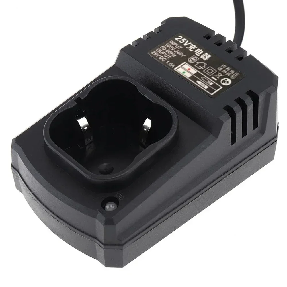 For Electrical Drill 25V DC Charger 110-240V Charger Efficient Charging Over-current Protection Over-voltage Protection