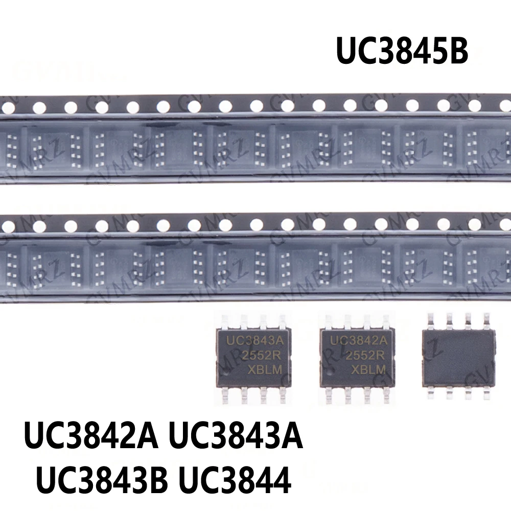 10pcs  SOP8 UC3842A UC3843A UC3843B UC3844 UC3845B UC3842 UC3843 UC3844 UC3845 SOP SOP8