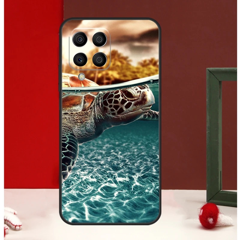 المحيط البحر السلاحف حقيبة لهاتف سامسونج غالاكسي M13 M53 M56 M52 M32 M16 M11 M21 M31 M35 M12 M14 M15 M36 M55 M34 M54 #6