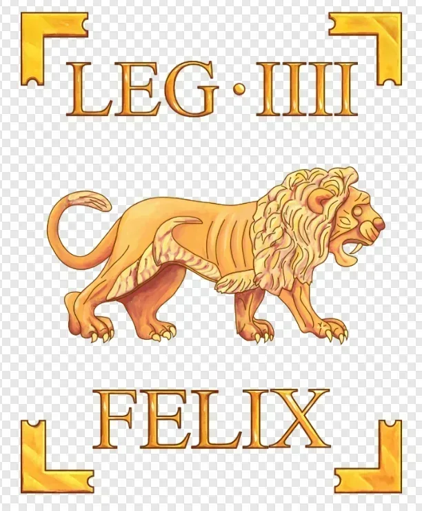 Cool Roman Empire The 4th Legion Flavia Felix Vexillum T-Shirt. Summer Cotton Short Sleeve O-Neck Mens T Shirt New S-3XL