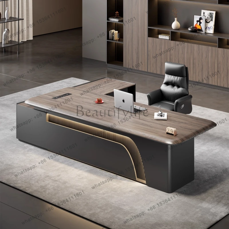 

Gaming room office Computer desk Sedentary Writing study desk organizers corner Standing mesa para computador home Furniture