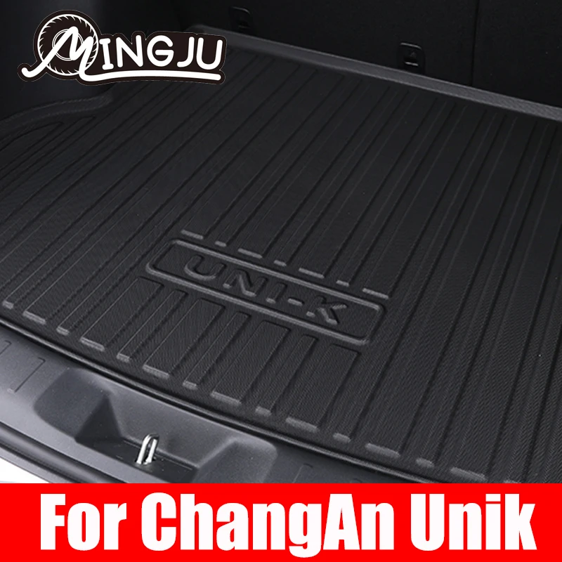 

For Chang An Unik 2021 2022 2023 2024 Boot Carpets Washable Trunk Storage Mat Rollable Back Box Cushion Easy Mounting Protect