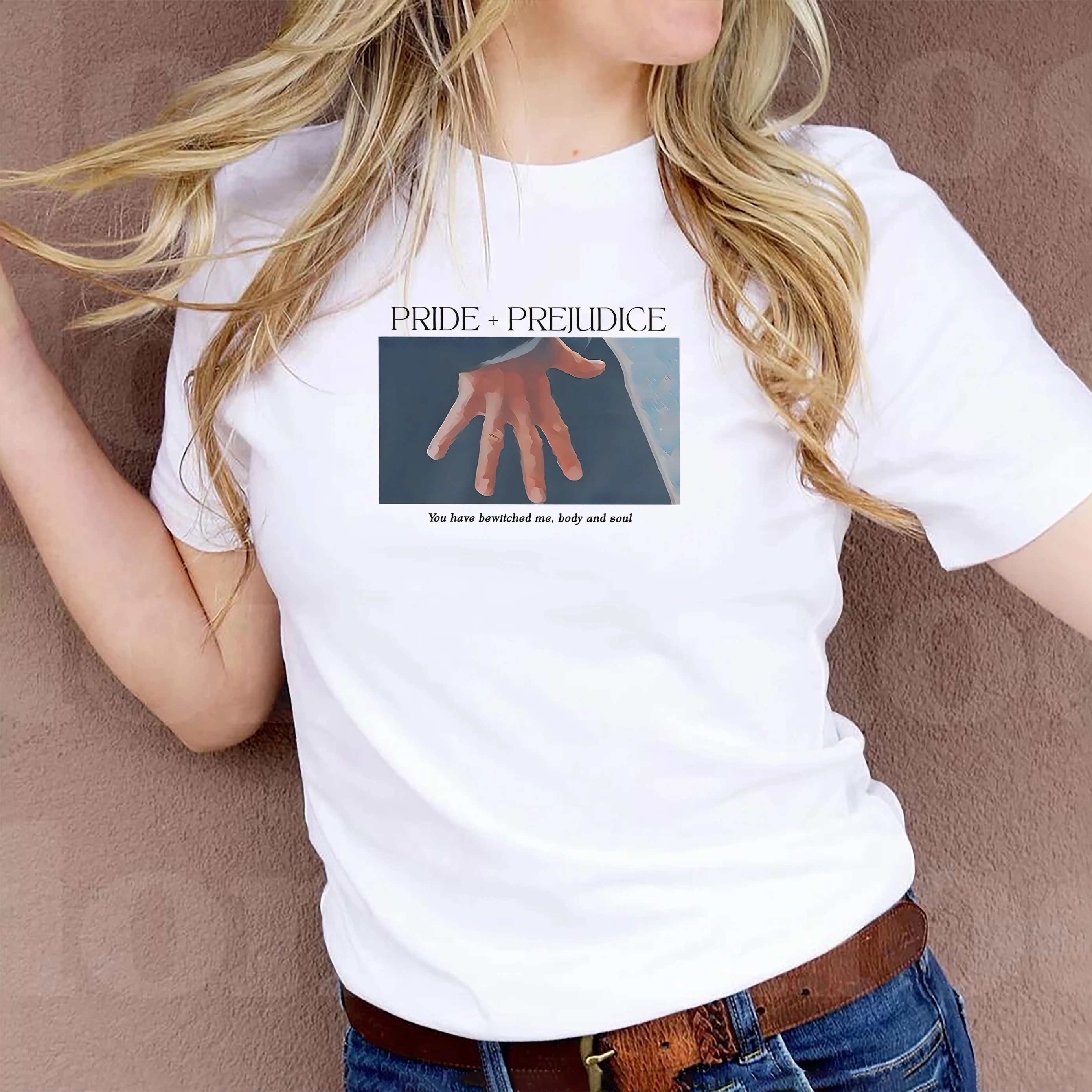 Pride and Prejudice Hand Flex Scene Shirt Fitzwilliam Darcy Elizabeth Bennet Shirt Bookish Tee  Funny Tee  Book Lovers Shirt