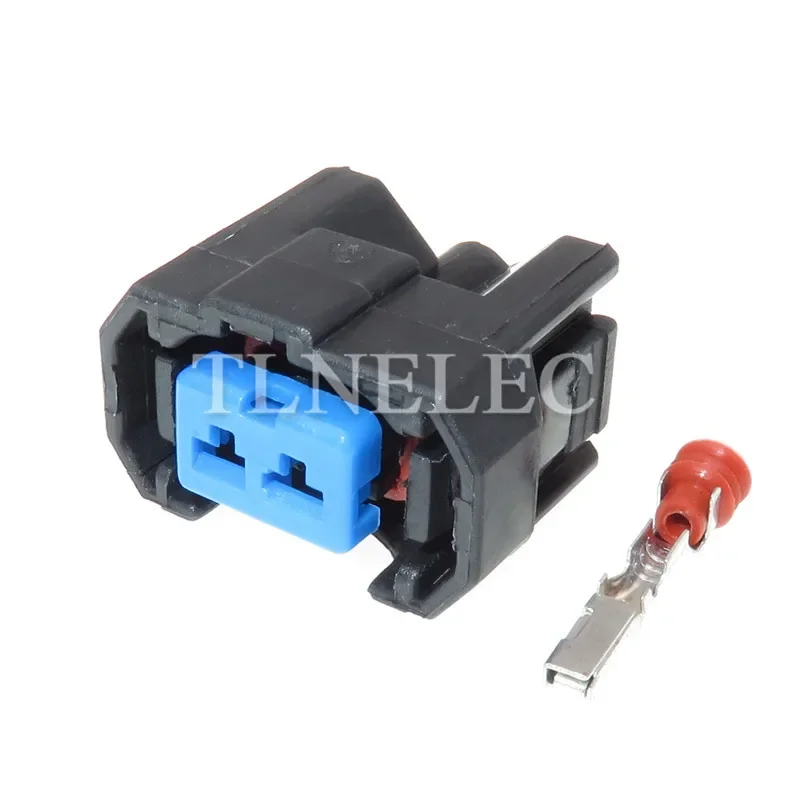 2 Pin Way 6189-0553 Blue Female Housing Socket Fuel Injector Nozzle Plug Auto Wire Connector for Honda CRV