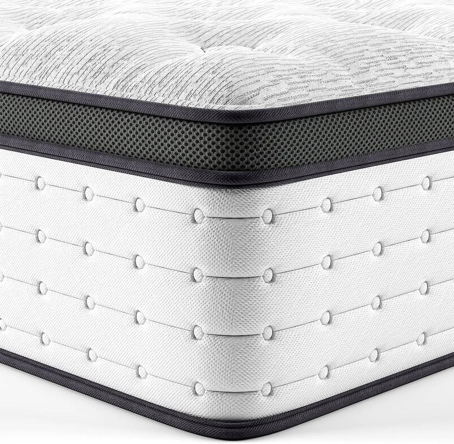 Hybrid Mattress Best-Selling Pocket Springs Queen Size Natural Latex Eco-Friendly Modern for Home Hotel