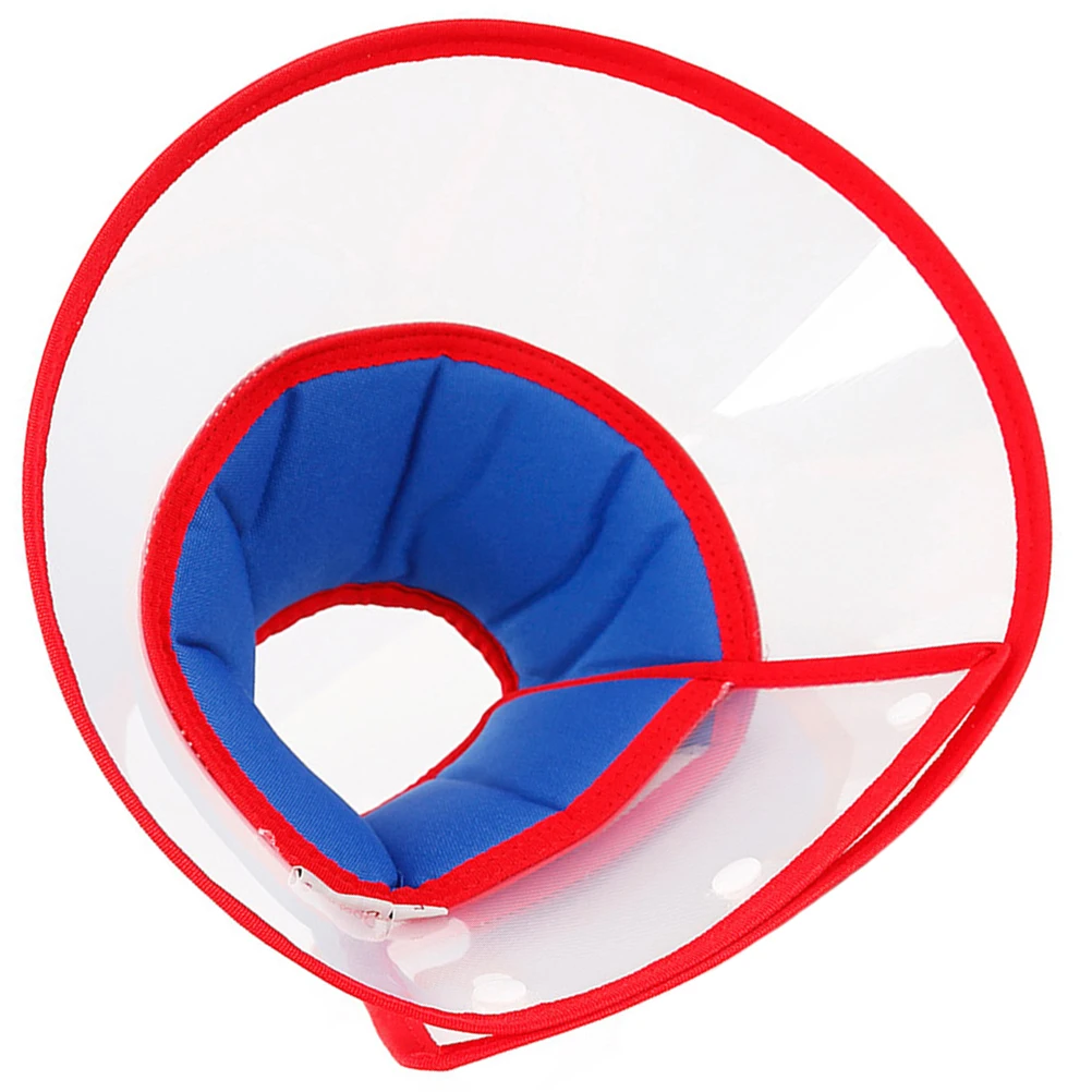 

Anti-scratch Elizabeth Circle Dog Recovery Collar Puppy Neck Cone Waterproof Oxford PP Adjustable Lightweight Protection Pet