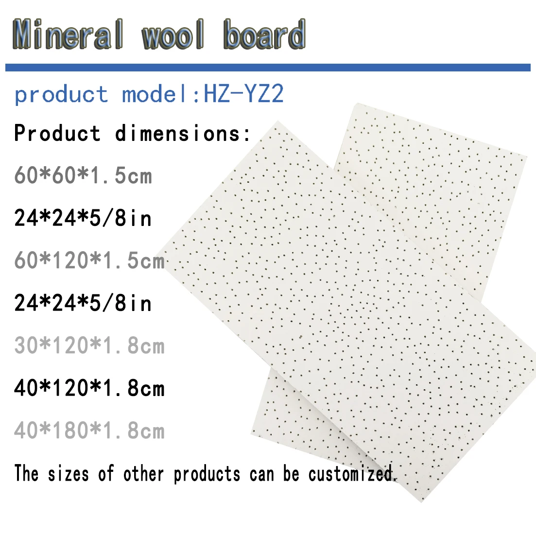 Mineral wool board-ZY