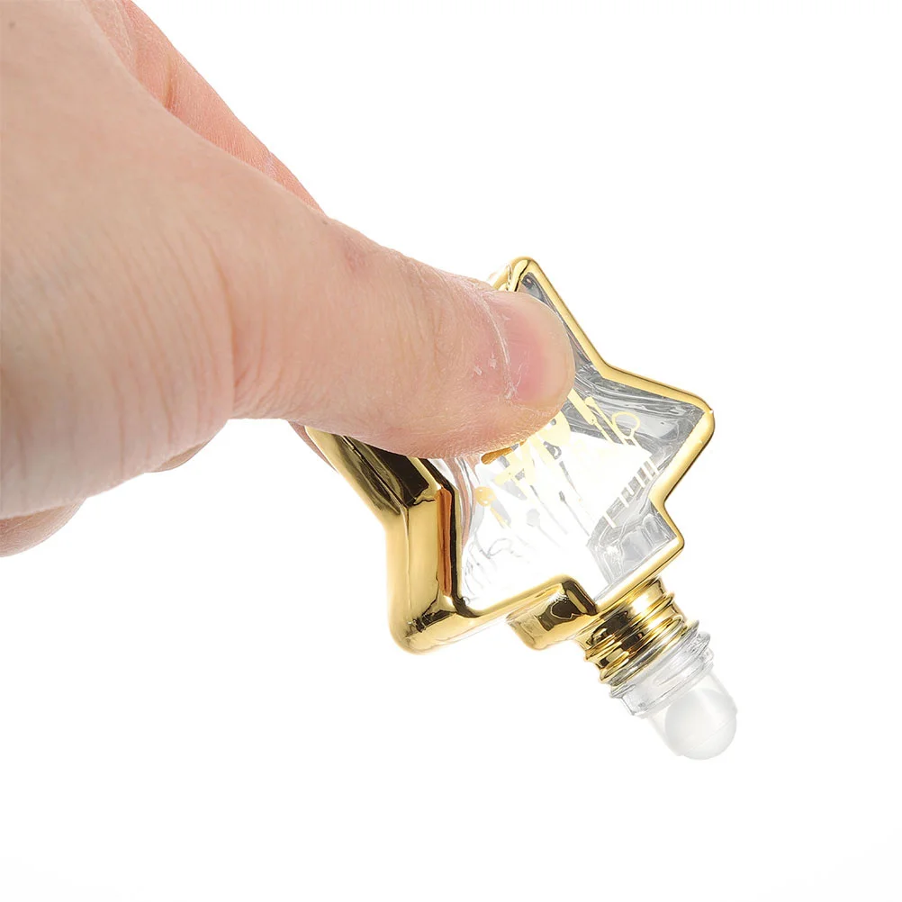 

Empty Roller Bottle Star Shaped Perfume Bottle Glass Refilling Bottles for Essential Oil Travel Roller Bottles