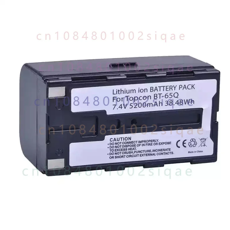 5200mAh BT-65Q BT65Q Battery for Topcon FC 200 2200 2500 GPT-7000i 7500 GTS-750 900 BT-60Q  BT-66Q BT-61Q  7.4V 38.48Wh