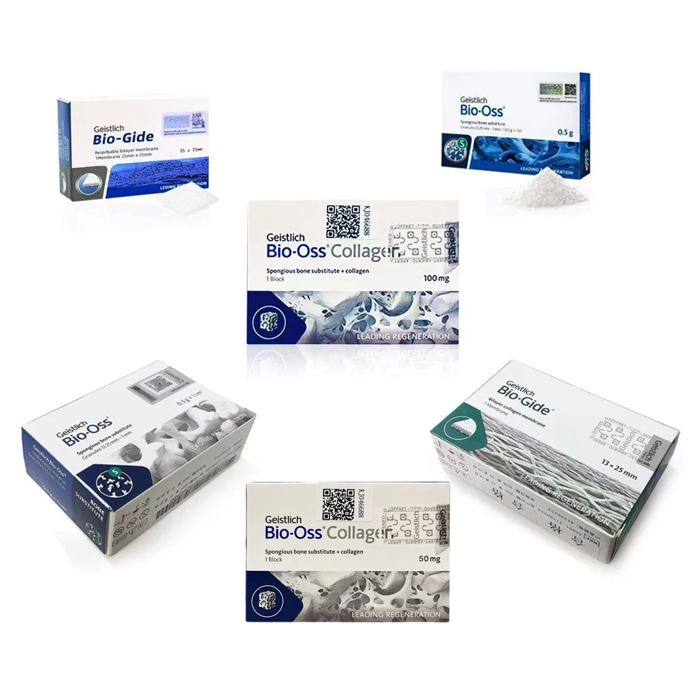 

Geistlich Bio-Oss Bone Graft Powder Dental Restorative Materials Bio-Gide Membrane Absorbable Periosteum Tooth Repair Collagen