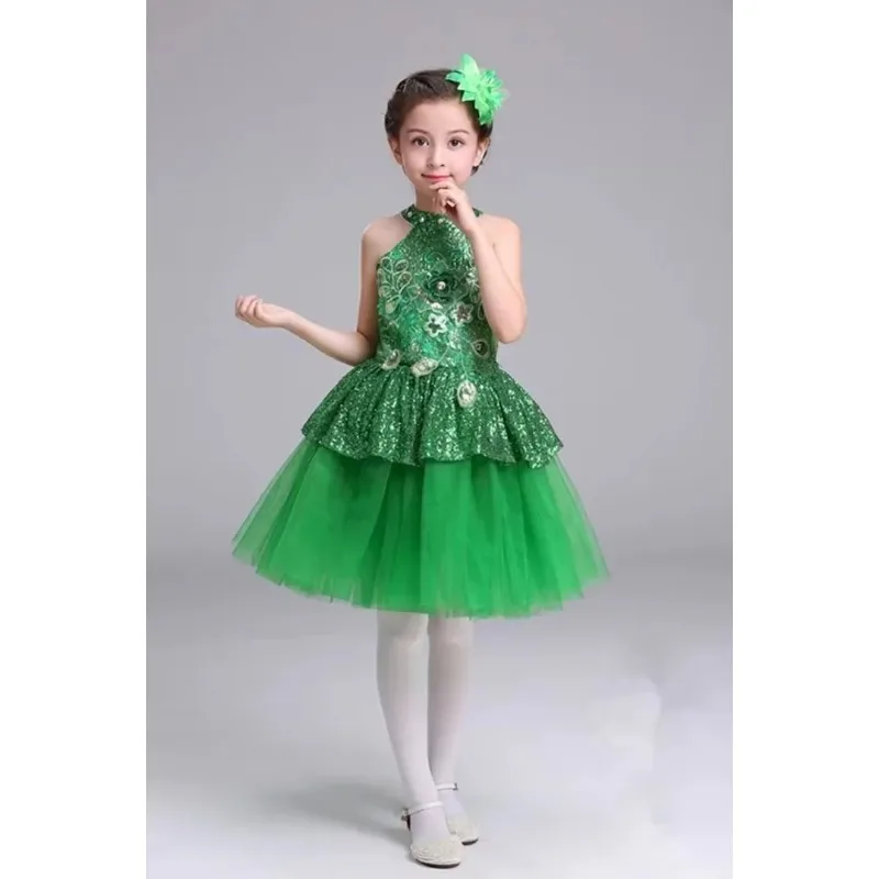 

2025Children Ballerina Costume Tutus Stage Wear Ballet Tutu Dress Girls Gymnastics Dancewear Ballet Clothes