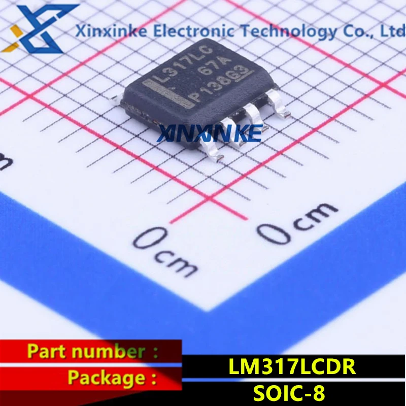 10 قطعة LM317LCDR SOIC-8 LM317LC منظمات الجهد الخطي 3-محطة 100mA قابل للتعديل Pos الجهد المنظم العلامة التجارية الجديدة الأصلي #3