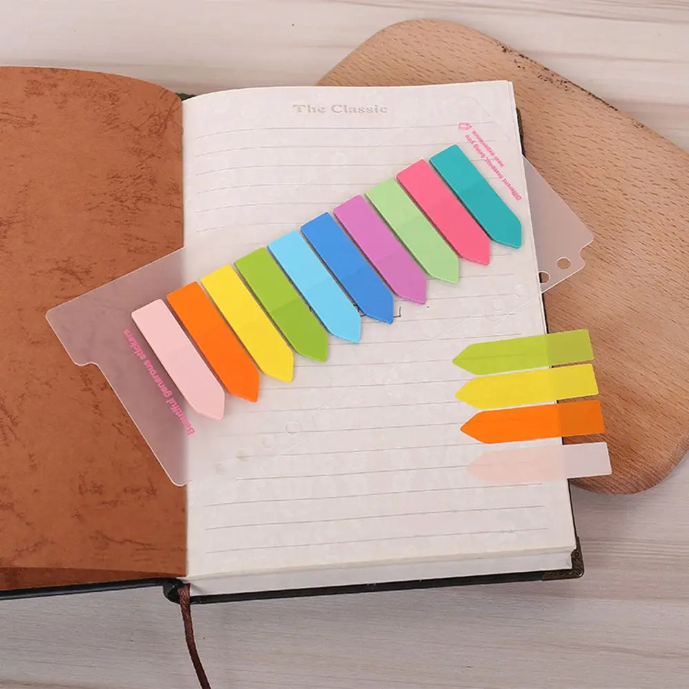 

Office School Supplies Adhesive Memo Pad Bookmarks Fluorescent Notes Paper Sticker Planner Stickers