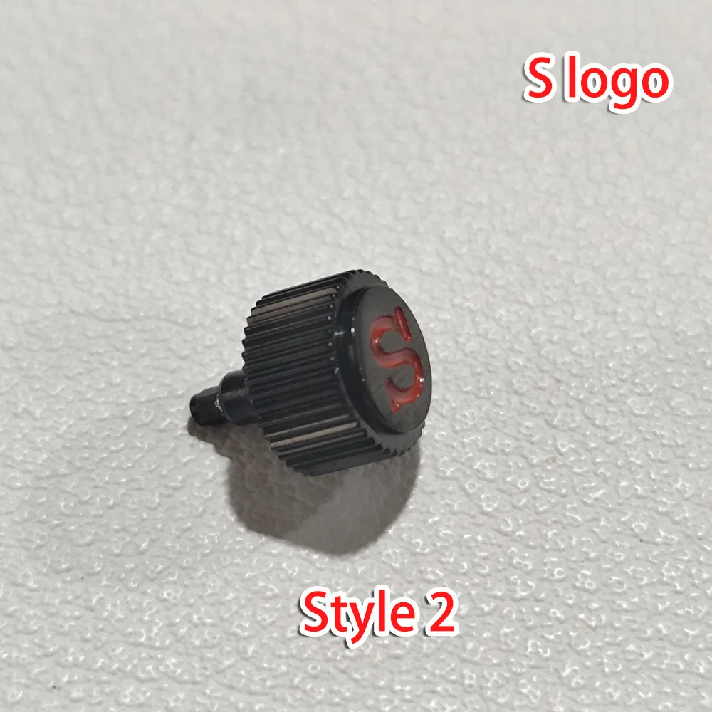 7mm S Logo Crown For NH34 NH35 NH36 4R35 4R36 Movements Fits For SKX-007/009 Modified Watch Screw-in Crowns Replacement Parts view 5