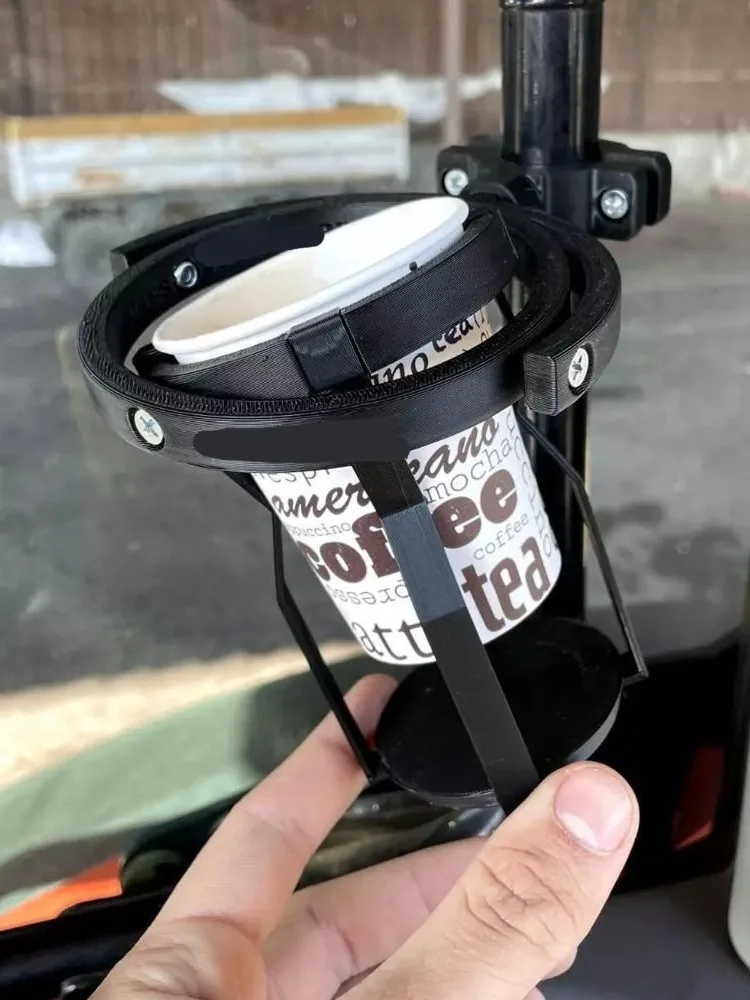 AliExpress NONE No Spill Gyroscopic Cup Holder Adjustable Clip Hanging 3D Motorcycle Drink Holder Self Leveling Multifunctional Cup Holder Clamp
