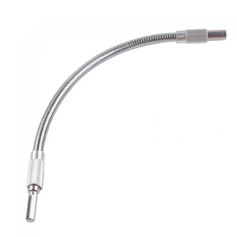 Supporto per punta da trapano con estensione a impatto flessibile da 2 50mm Driver a percussione con albero flessibile gambo esagonale a cambio rapido per cacciavite per trapano elettrico