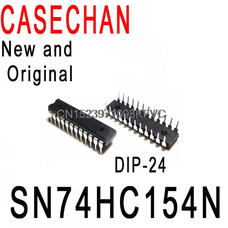 

5PCS New and Original 74HC154N MM74HC154N Narrow Body DIP-24 In Stock IC SN74HC154N