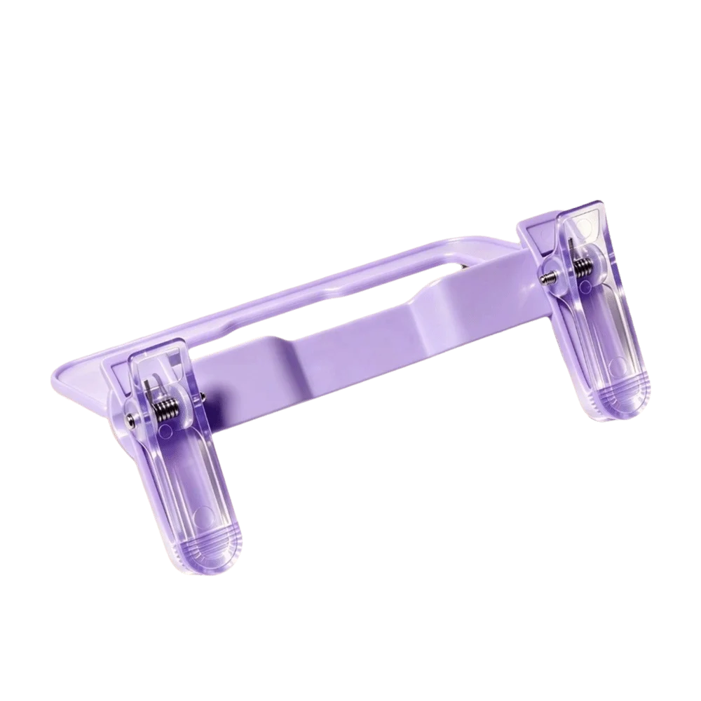 Foldable Reading Bookmark Holder 12° Non Slip Anti Page Turning Holder Adjustable Support Double Head Reading Book Holder