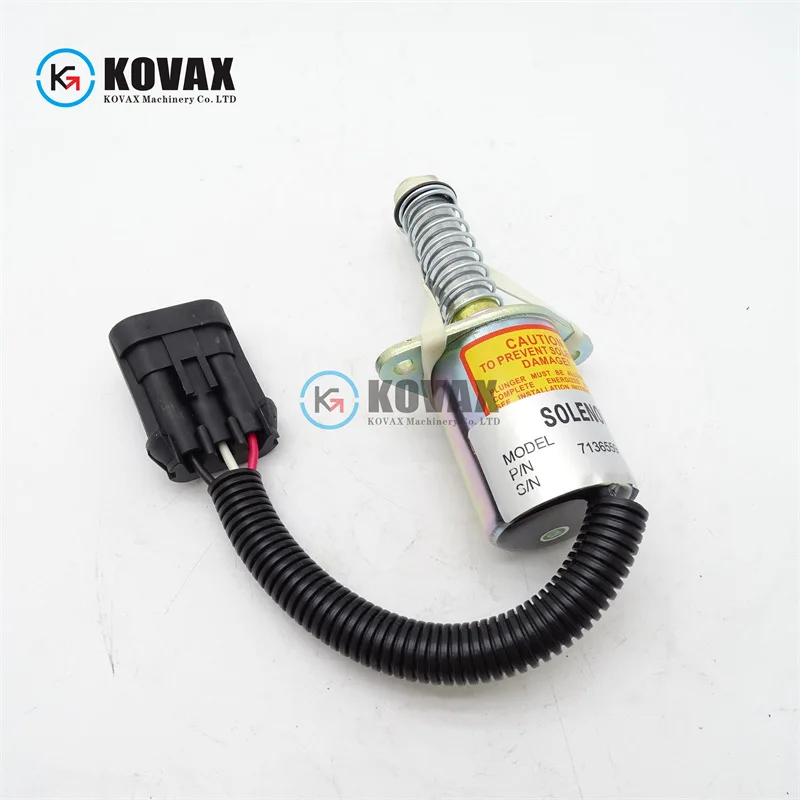 

7136559 Электромагнитный клапан отключения 12 В подходит для мини-погрузчика Bobcat S550 S160 S810 S750