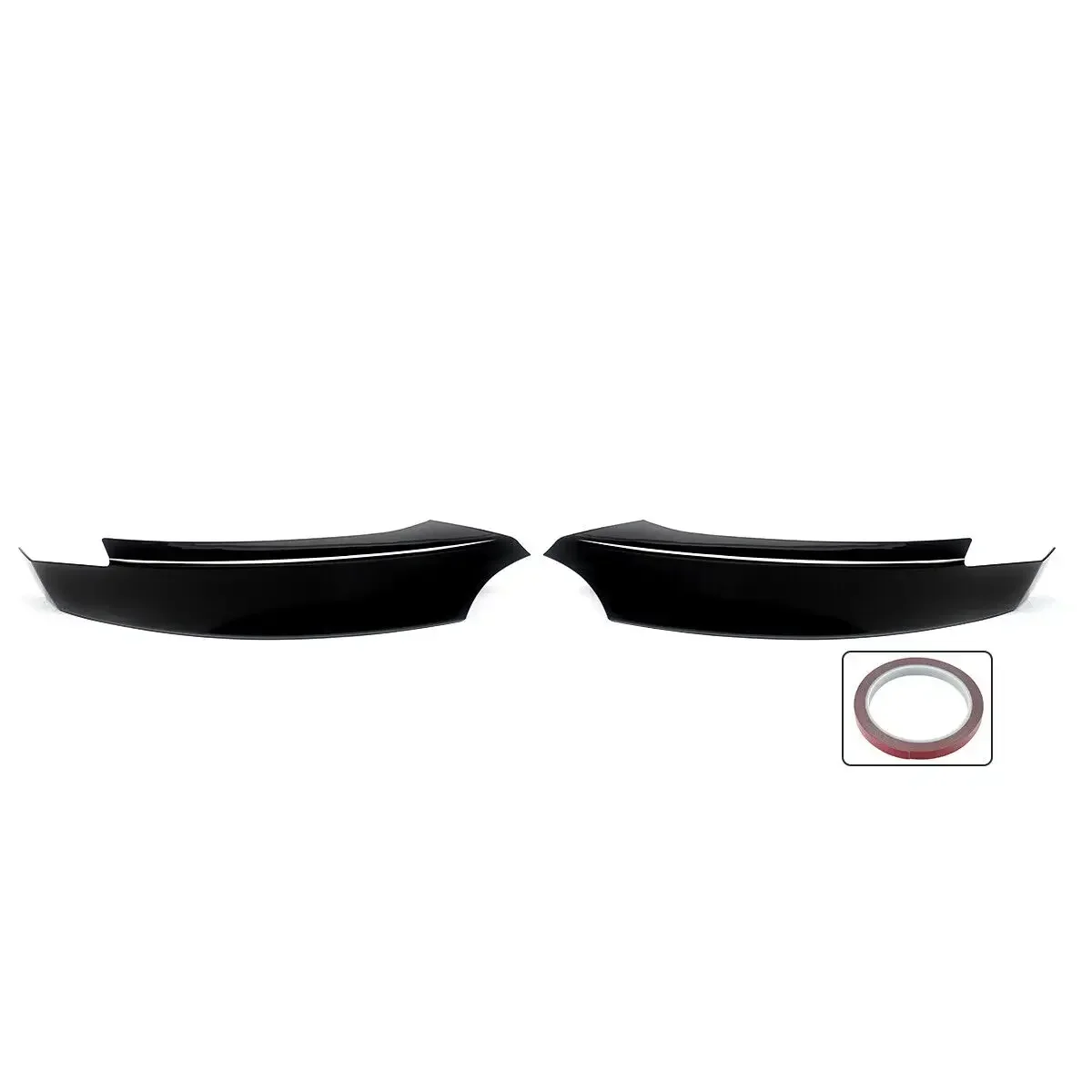 For BMW E82 135i M Sport 2007-2013 Performance Front Bumper Splitter Corner Lips