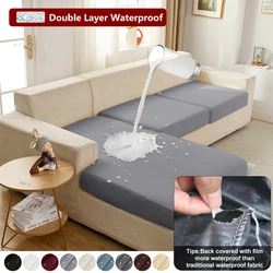 Echte waterdichte bankstoelhoes, elastische bankhoes, gelamineerde bankhoezen, huisdieren, kinderbankhoes voor woonkamer, bankkussen thuis