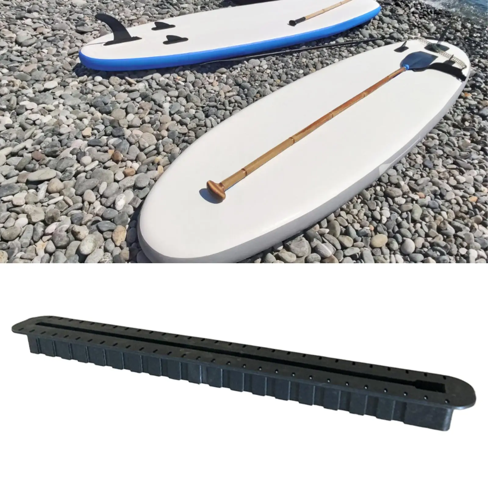 Tabla de Surf de repuesto portátil, piezas de caja de aleta individual, caja de aleta de tabla de Surf para deportes acuáticos, tabla de Paddle Longboard