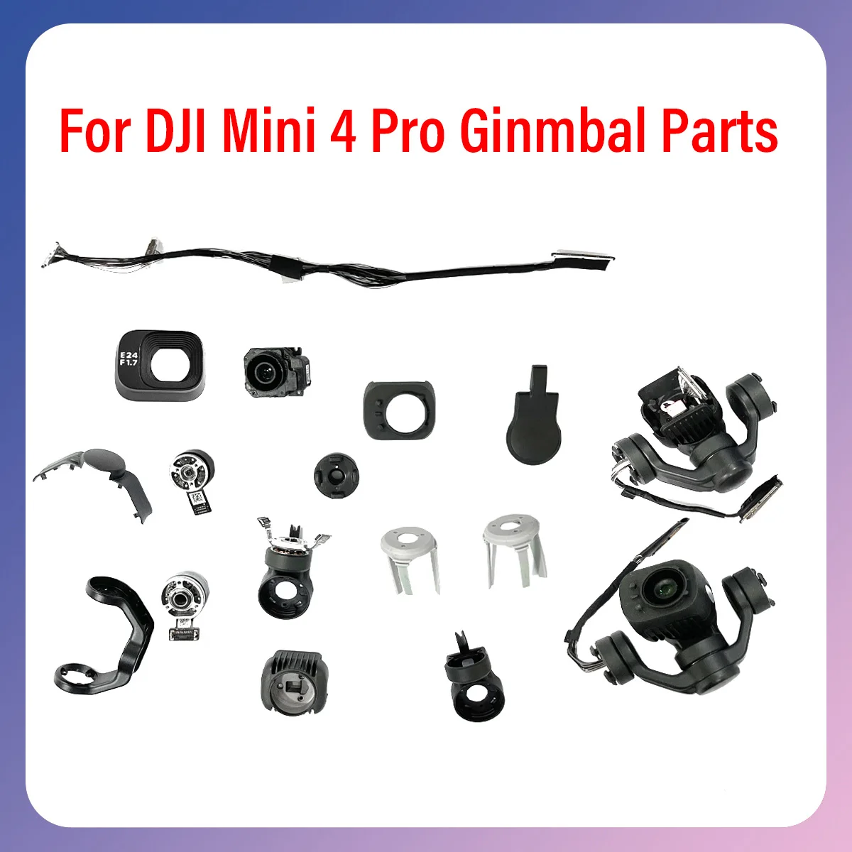 

Mini4pro drone yaw pitch roll motor pan tilt axis arm bracket for DJI aircraft parts maintenance