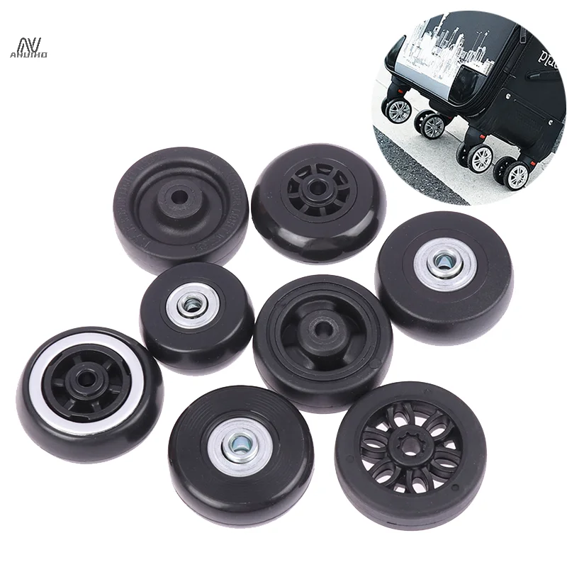 Plastic Travel Suitcase Wheels Repair Accessories Luggage Mute Wheel Travel Bag Suitcase Parts Axles Sliding Resistant Caster