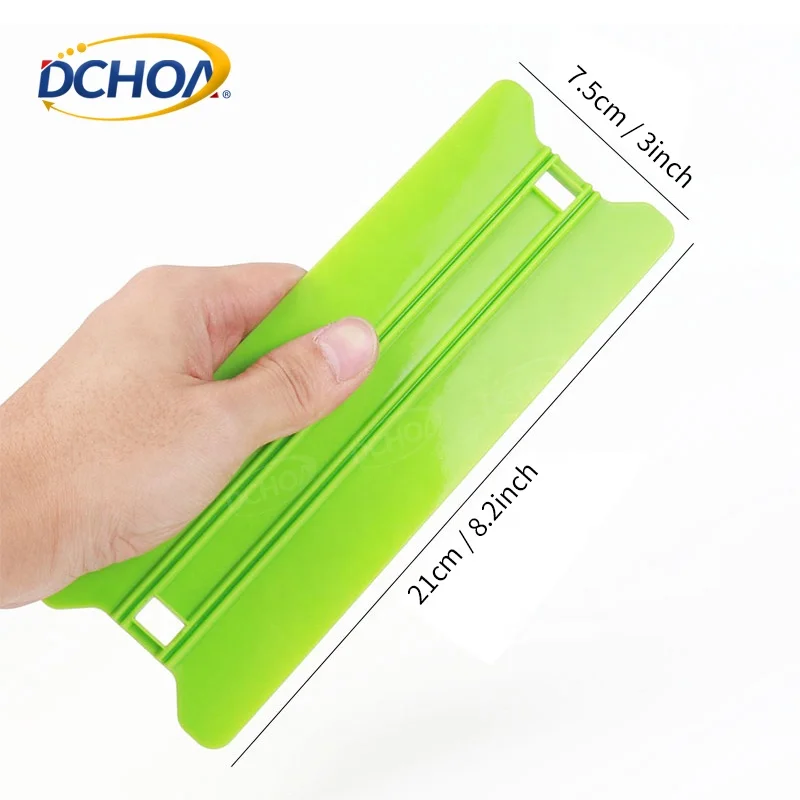 DCHOA Wing Shaped Squeegee Plastic Car Window Tint Vinyl Wrap PPF Film Application Tool for Vehicle Wrapping and Installation