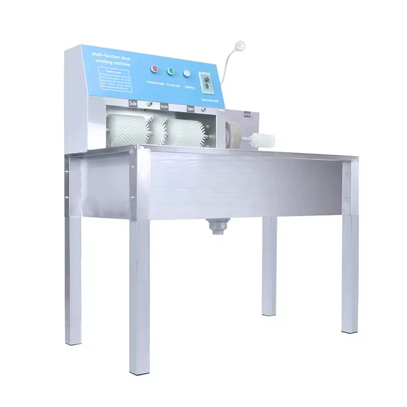 

Five Brush Multifunctional Tennis Shoes Washing Brushing Machine Boots Sneakers Cleaner Uv Drying Machinery With Heating