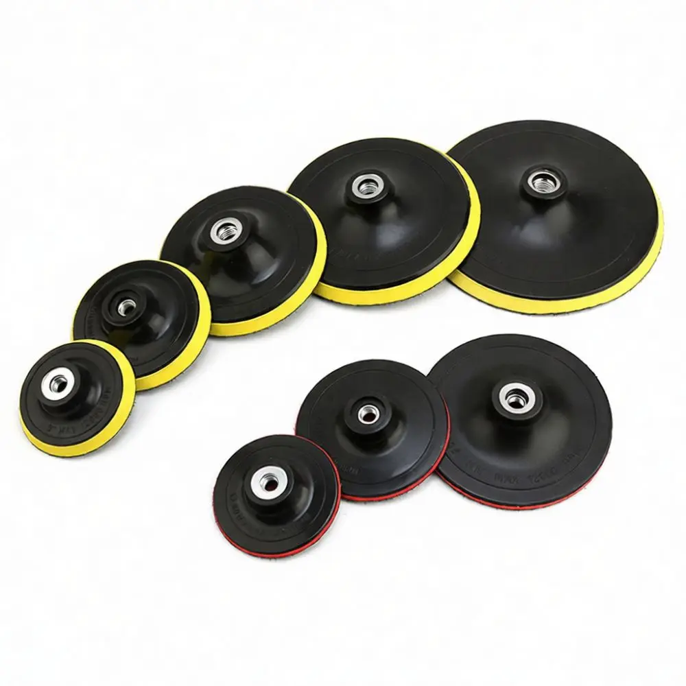 Flocking Sanding Holder For Angle Grinder Self Stick Backing Pad Disc Polishing Base Power Tool Essential Maintenance