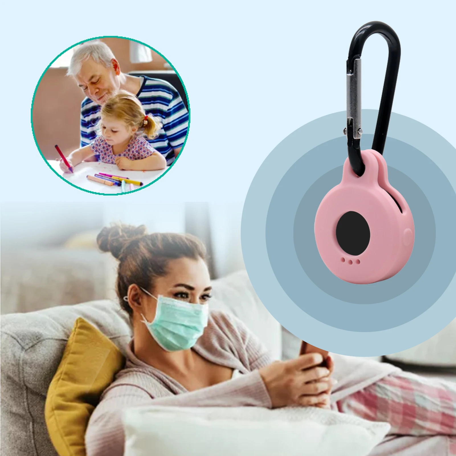 Silicone Protective Case For Tile Sticker 2022 Locator Keychain Skin Cover Dog Pets Anti-Lost Tracker Device Accessories