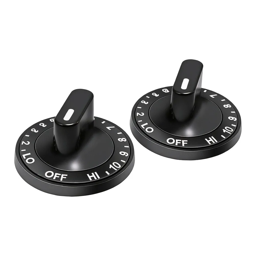 Replacement Burner Control Knob 12200035 Compatible With Stove Cooktop Handle For Home Appliance Repair Part 2 Pack