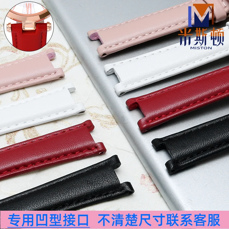 WatchBands for Folli Follie Notch Strap Folli Follie Women's Watch Band Lady Bubble Series 12 16mm Watch Strap