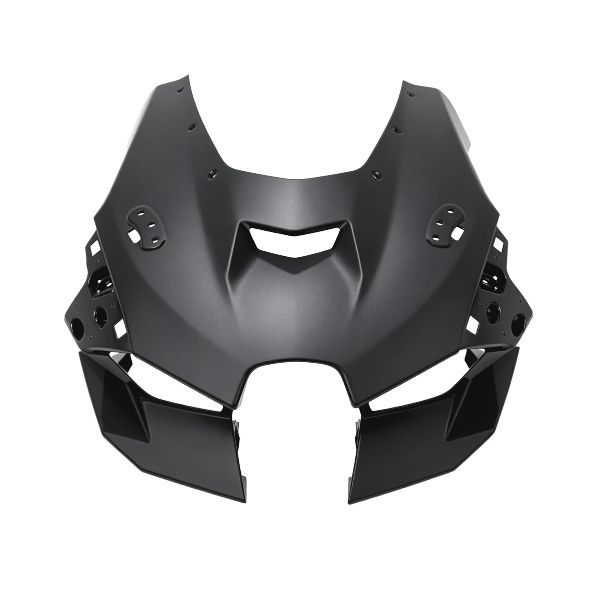 Front Nose Upper Cover Headlight Cowl Fairing For Kawasaki Ninja ZX10R 2021 2022 2023 2024 2025 2026 ZX-10R ZX1000 Matte Black