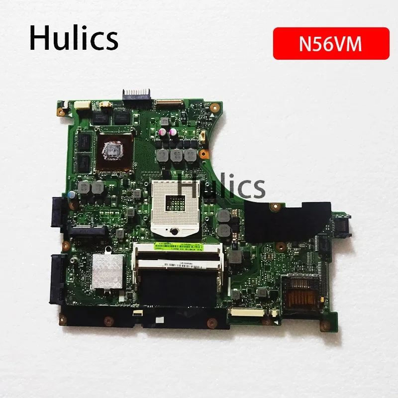 

Hulics Used N56VZ Mainboard For Asus N56VM N56VJ N56VB Laptop Motherboard N56 Main Board
